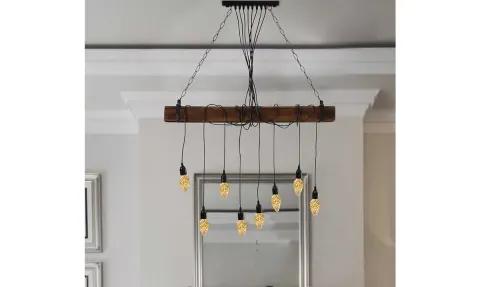 Zuppa Walnut Pendant Lights