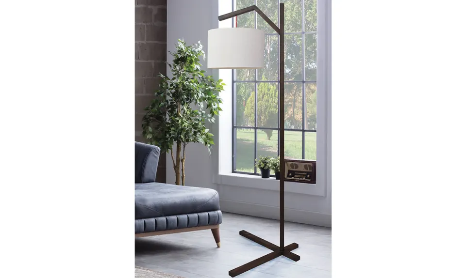 Side Black Floor Lamp