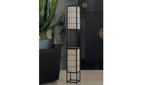 Atlanta Black Floor Lamp