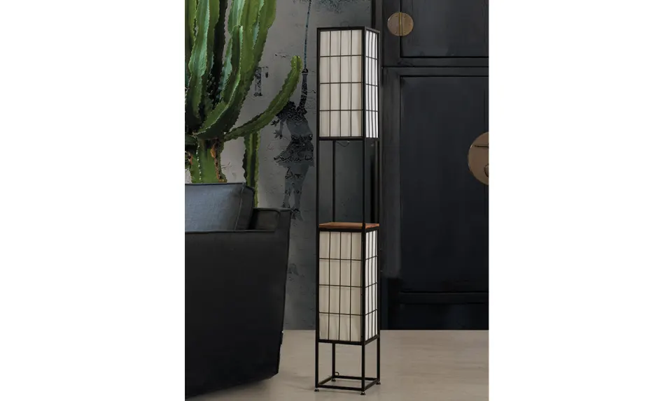 Atlanta Black Floor Lamp