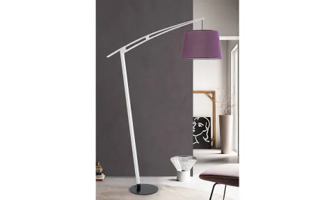 Golf White Floor Lamp