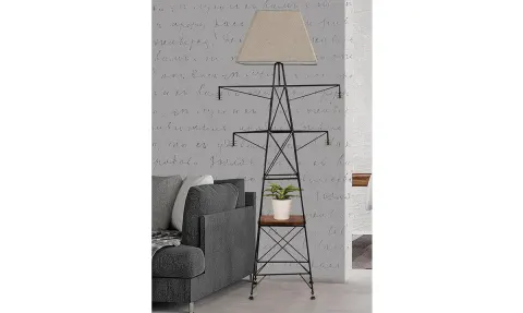 Trafo Black Floor Lamp