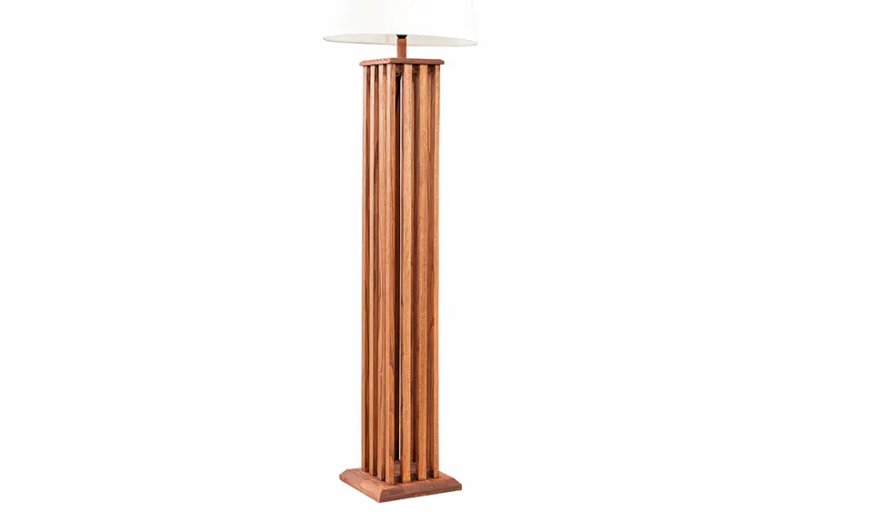 Ürgüp Walnut Floor Lamp