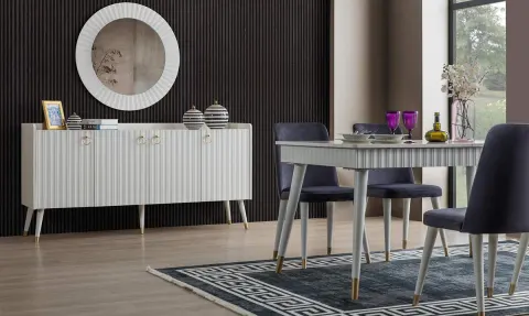 Almanya Moonstone Dining Room Set