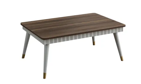 Almanya Walnut Moonstone Coffee Table