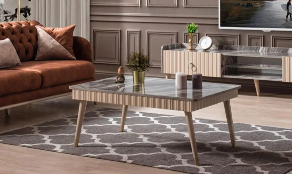 Almanya Gray Capicino Coffee Table
