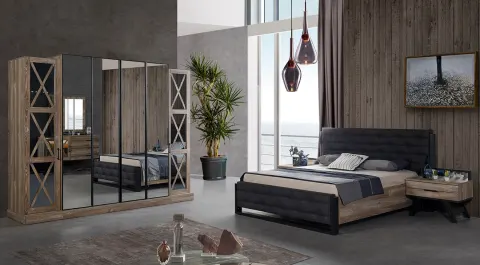 Favori 6 Door Bedroom Set