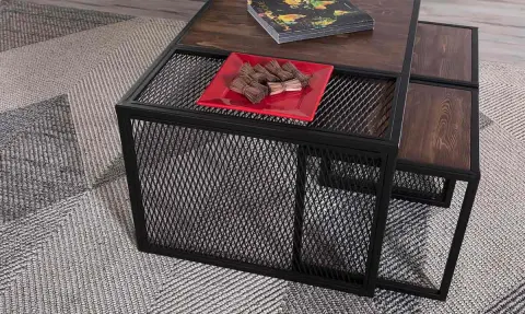 Iron Star Coffee Table