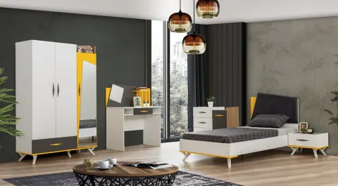 Rio 3 Doors Young Room Set