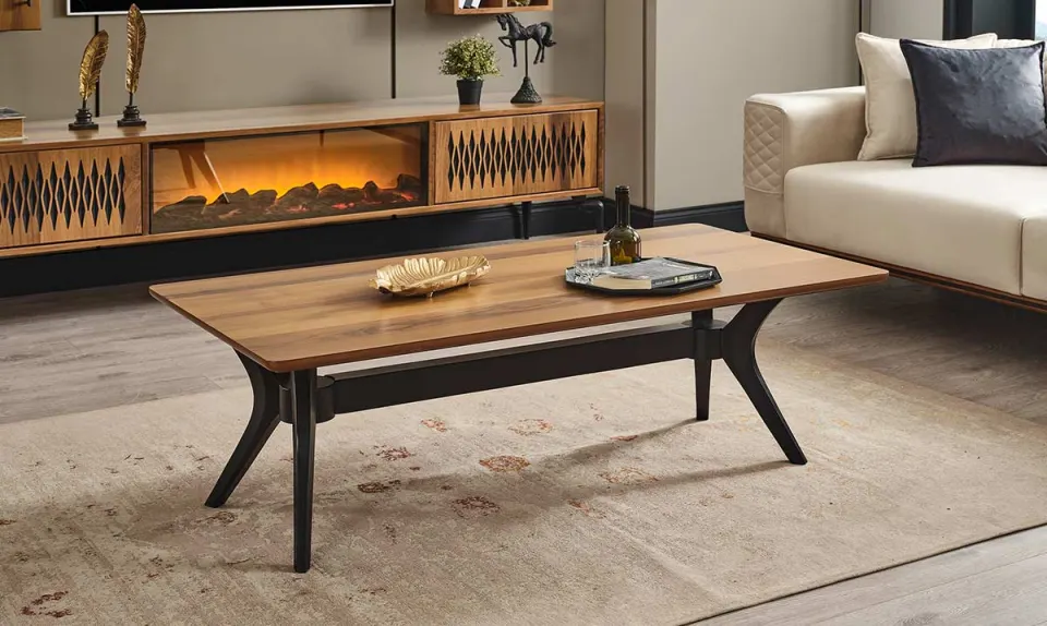 Polo Metal Leg Coffee Table