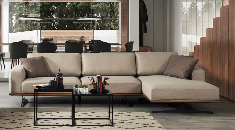 Rahat Corner Sofa Set