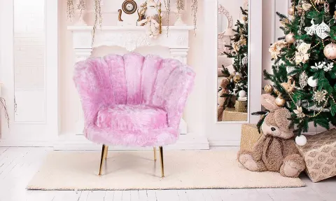 Alaçatı Pink Plush Bergere