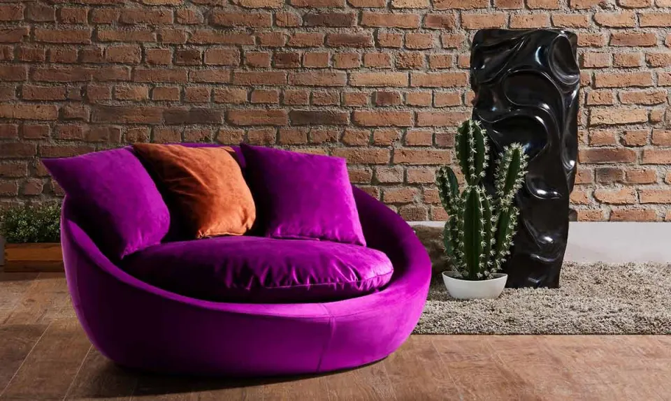 Fotelja Purple Bergere