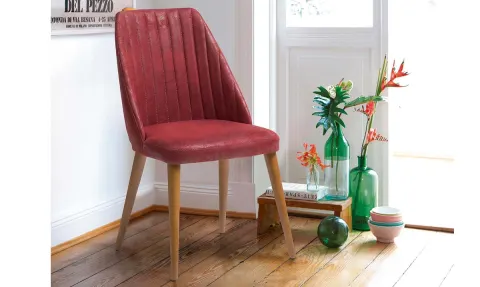 Crea Wooden Leg Chair