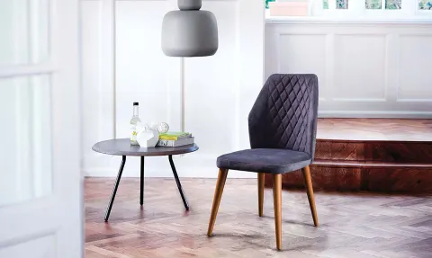 Tuana Wooden Leg Chair