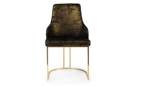 Luaca Gold Leg Chair