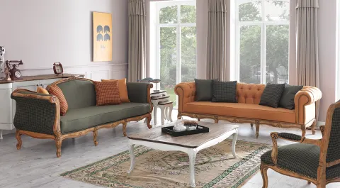 Vintage Sofa Set