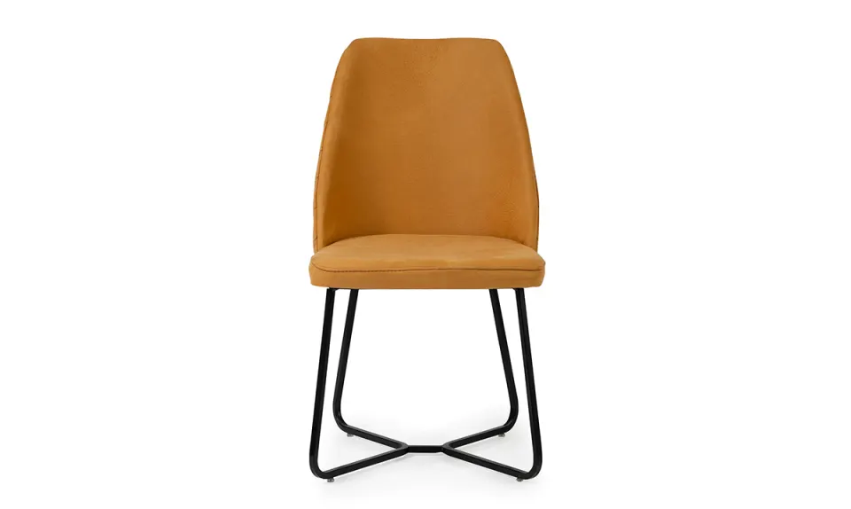 Lima Black Metal Leg Chair