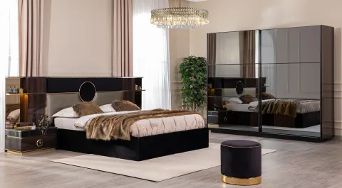 Bond Sliding Door Bedroom Set