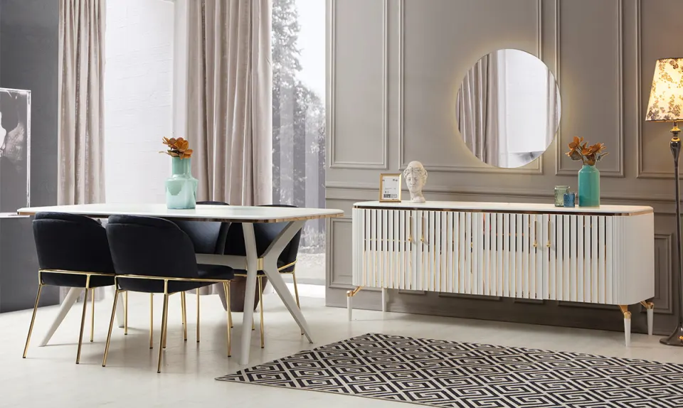 Bianca Moonstone Dining Room Set