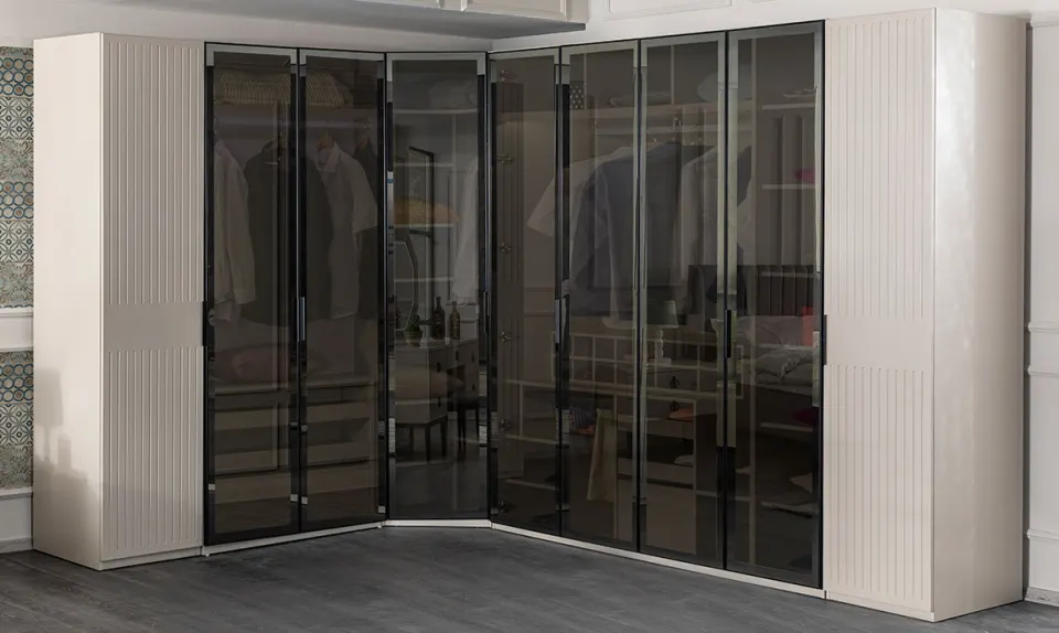 Defne Corner Wardrobe