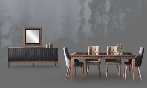 Life Black Dining Room Set