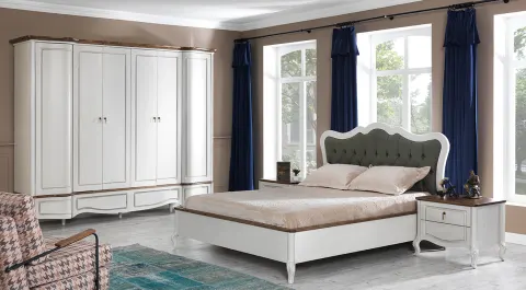 Vintage 6 Door Bedroom Set