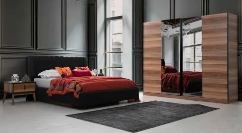 Oslo Sliding Door Bedroom Set