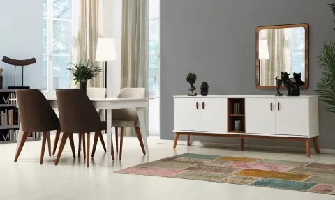 Oslo Moonstone Dining Room Set