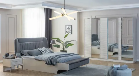 Masal Sliding Door Bedroom Set