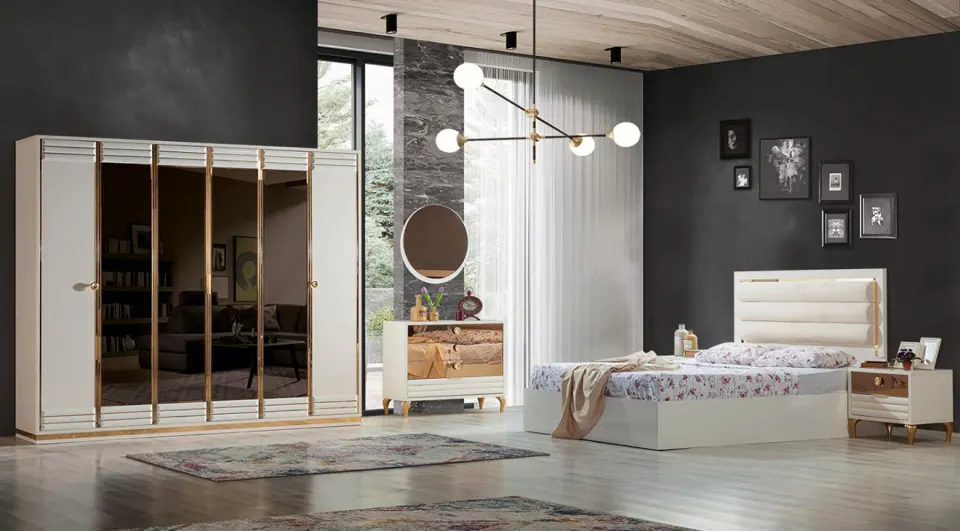 Funda 6 Door Bedroom Set