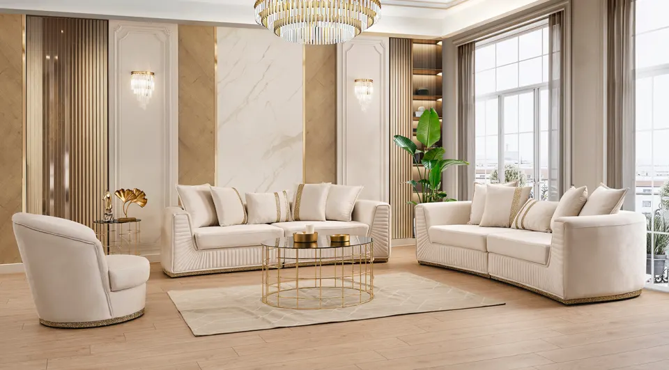 Mia Ayrılabilen Luxury Sofa Set