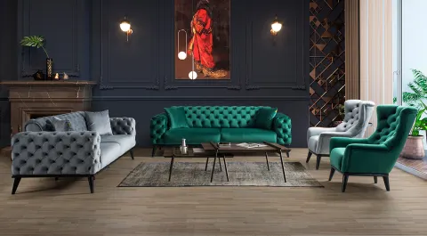 Sorrento Chester Sofa Set