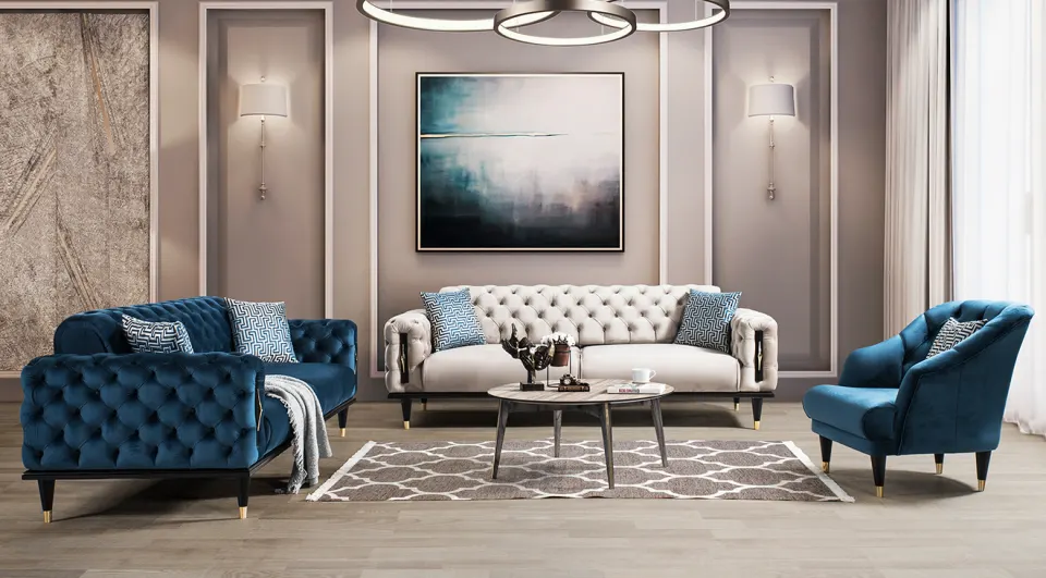 Floransa Chester Sofa Set 2