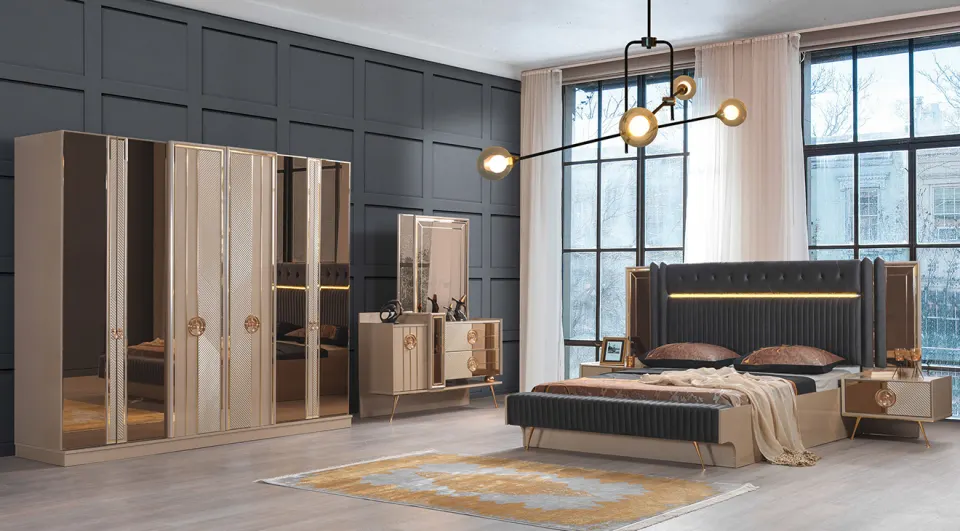 Nil 6 Door Bedroom Set