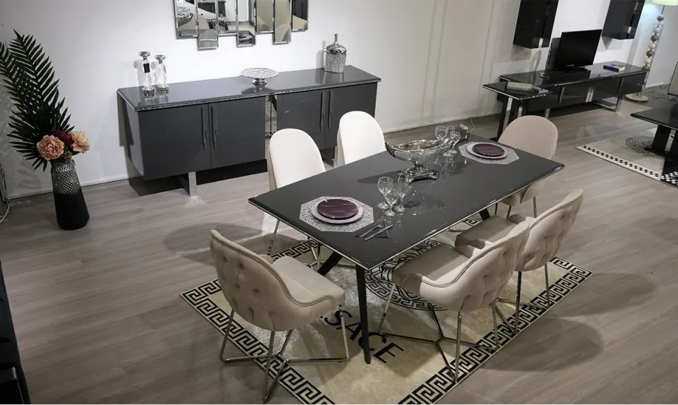 Star Anthracite Dining Room Set