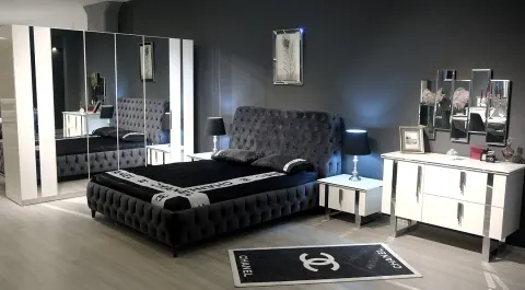 Star Moonstone 6 Door Bedroom Set