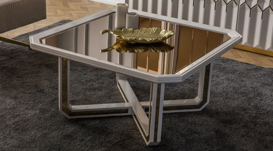Zümra Cream Coffee Table
