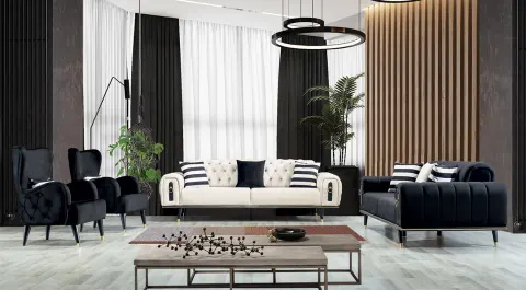 Oddo Chester  Sofa Set