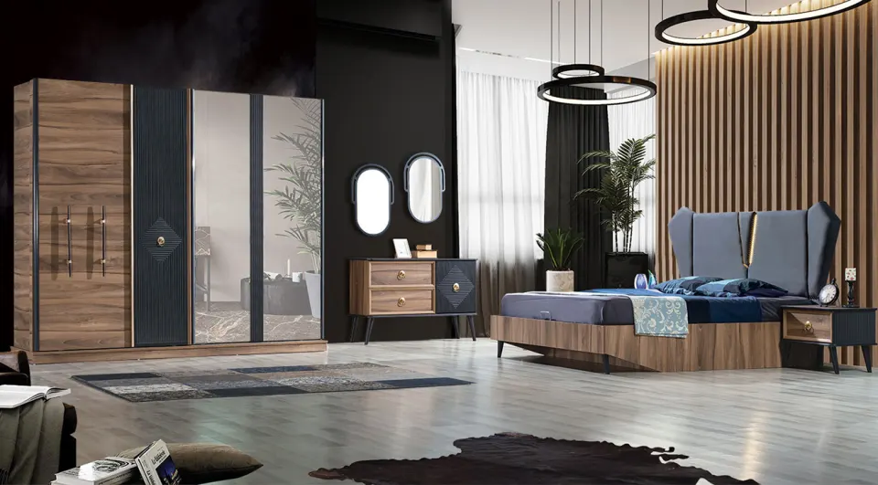 Rüya Sliding Door Bedroom Set