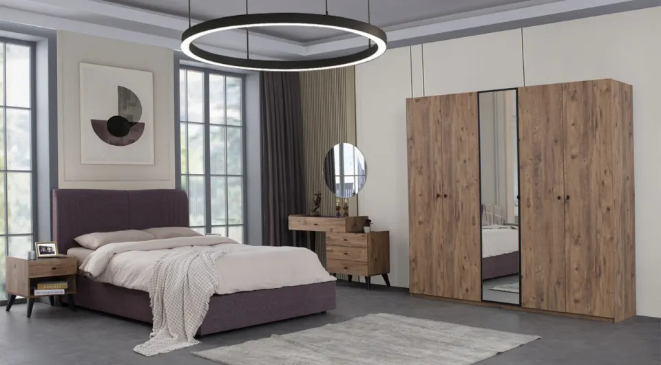 Grano 5 Door Bedroom Set