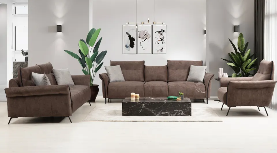 Mozart Motorized Sound System Sofa Set 2