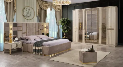 Bahar 6 Door Bedroom Set