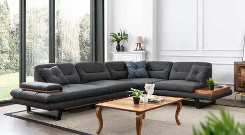 Efes Sound System Corner Sofa Set