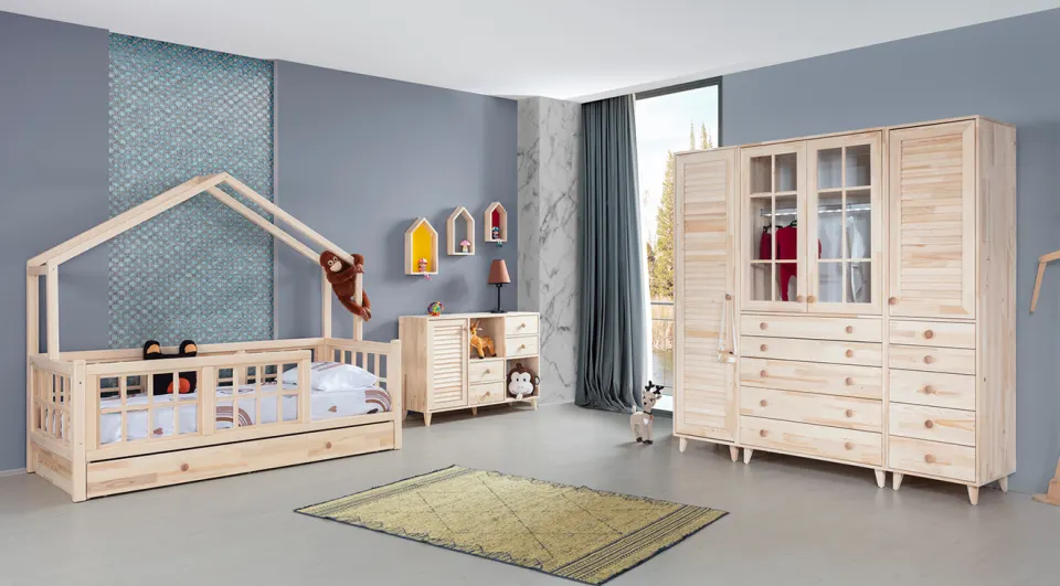 İlkim 4 Doors Baby Room Set