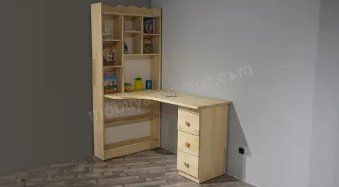 Bubu Walnut Study Desk