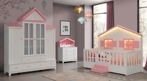 Barby 4 Doors Baby Room Set