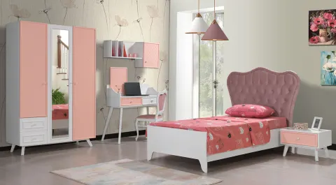 Prenses 3 Doors Young Room Set