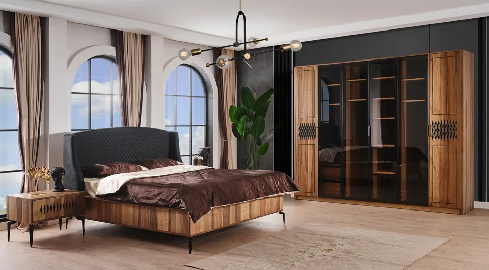 Polo 6 Door Bedroom Set