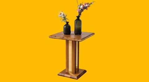 Star Walnut Side Table